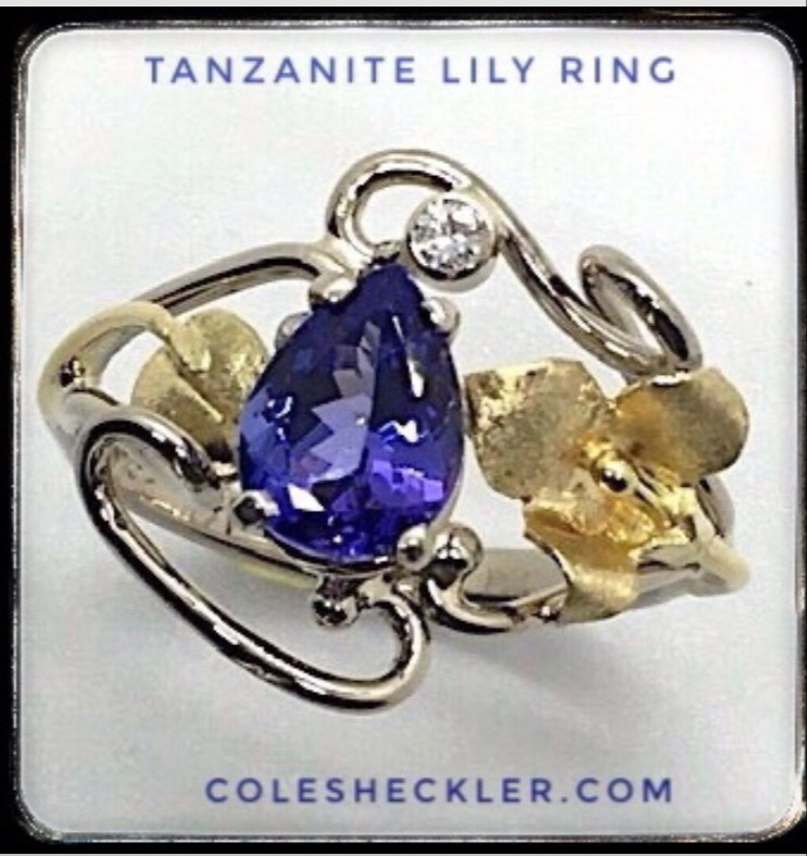 Tanzanite Lily Ring 190