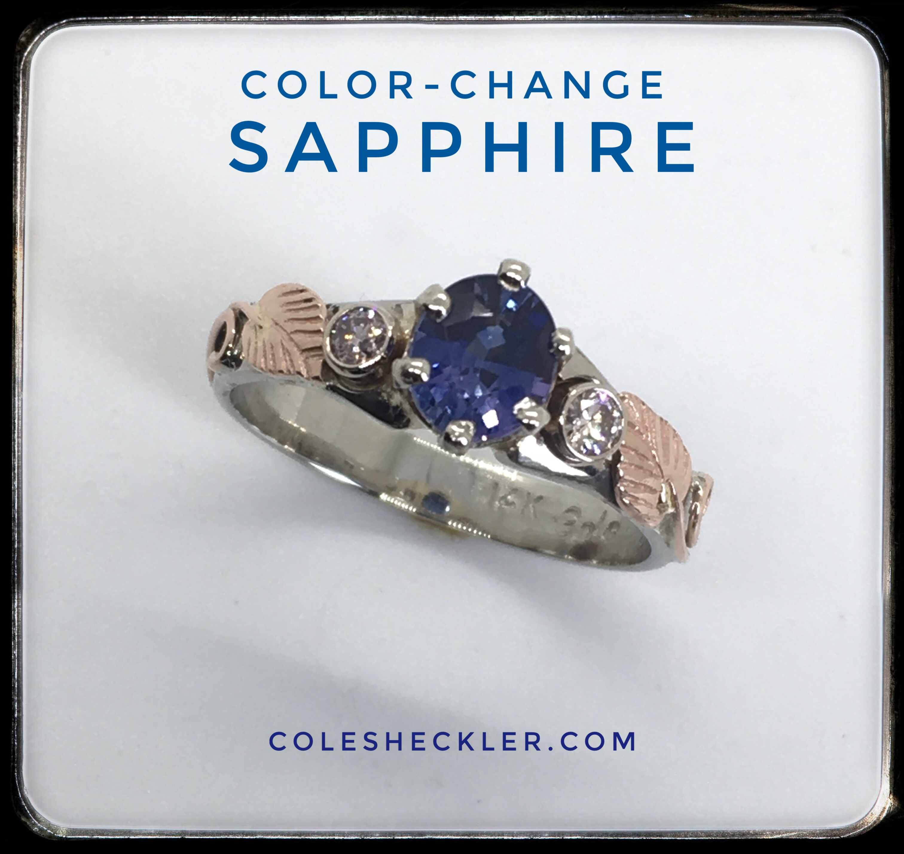 Color-change Sapphire Ring 193